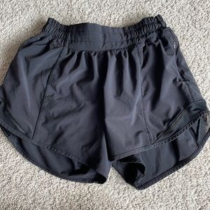 Black Lululemon Shorts, size 2